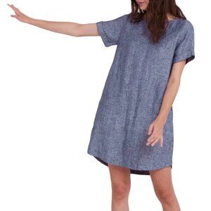 NWT Roller Rabbit Women's Navy Blue Hinata Dress size small